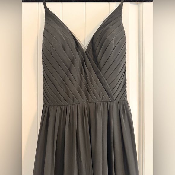 Azazie Black Maxi Dress - Picture 4 of 4